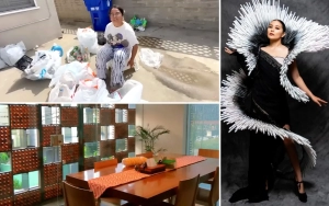 Cinta Kuya Pungut Botol Sampah Di Luar Negeri, 7 Potret Seleb Pilih Manfaatkan Barang Bekas