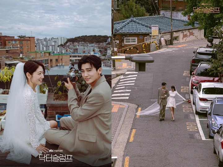 Potret Prewedding Park Shin Hye & Park Hyung Sik di \'Doctor Slump\' Jadi Perbincangan