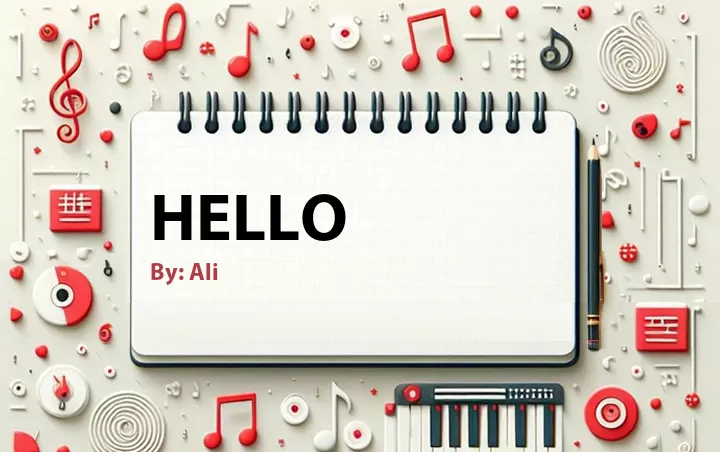 Lirik lagu: Hello oleh Ali :: Cari Lirik Lagu di WowKeren.com ?