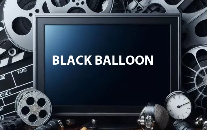 Black Balloon