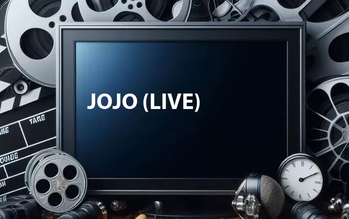 Jojo (Live)