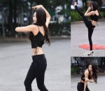 Bukan Lagi Model, Mijoo Pose Ala Seniman Bela Diri