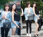 Tak Mau Pose Sendiri, Mijoo Nempel ke Jin