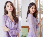 Hwang Seung Un Pilih Warna Ungu untuk Hiasi Musim Semi