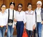 Serba Putih, Mayangsari Kompak Bareng Viona