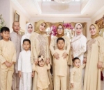 Syahrini dan Ridwan Zaelani Rayakan Idul Adha 2017 Bersama Keluarga