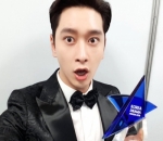 Chansung 2PM (Excellence Awards dan Hallyu Stars)