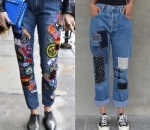 Denim Patch Jeans yang Bisa Disesuaikan Selera Kalian