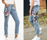 Embroidered Jeans Bikin Tampilan Lebih Keren
