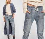 Boyfriend Jeans Drawstring yang Bikin Tampilan Jadi Sporty