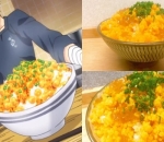 Hidangan Furikake Gohan dari 'Shokugeki No Souma' 