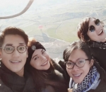 Liburan Bareng, Afgan dan Rossa Mesra Saat Naik Balon Udara