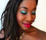 Make Up Look Ala South African yang Tampil dengan Permainan Warna