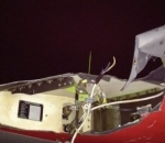 Kondisi Sayap Lion Air yang Robek Akibat Menabrak Tiang
