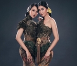 Vania Herlambang bersama dengan Miss International 2017, Kevin Lilliana