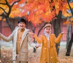 Pemandangan Musim Gugur di Korea Buat Liburan Ala Anisa dan Dito Jadi Lebih Romantis