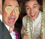 Sebelum Akad Nikah, Baim Wong Sempatkan Berfoto Bareng Sahabat