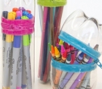 DIY Botol Bekan Menjadi Tempat Pensil