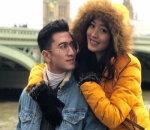 Romantis, Natasha Wilona dan Verrell Bramasta Pose Kece di Kota London