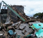 Bangunan Roboh di Lampung Selatan