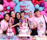Tampil Ceria, Ria Ricis Ikut Meriahkan Acara Pesta Ulang Tahun Bilqis