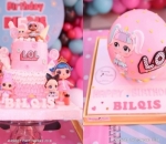 Kue Super Lucu Lengkapi Kemeriahan Pesta Ulang Tahun Bilqis yang ke-5
