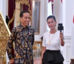 Tak Cuma Ngobrol, Agnes Monica Juga Diajak Keliling Istana Negara Oleh Presiden Jokowi