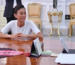 Tak Canggung, Presiden Jokowi dan Agnes Monica Tertawa di Tengah Obrolan Mereka