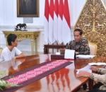 Bertemu Presiden, Agnes Monica Serius Bahas Soal Mimpi-Mimpi Anak Muda Indonesia