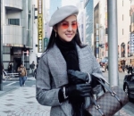 Vicy Melanie Tampil Kece Saat Liburan di Jepang