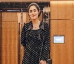 Pakai Dress Polkadot, Saphira Indah Terlihat Cantik Saat Hamil