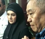 Mulan Jameela Hanya Terdiam di Hadapan Media