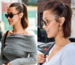 Model Rambut Simpel Ala Bella Hadid