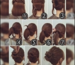 Short Hair Bun Versi Lebih Rapi