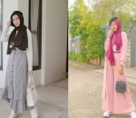 Style Hijab dengan Topi Beret