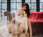 Foto Prewedding Yuanita dan Indra Tampak Hangat