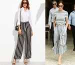 Striped Culottes untuk ke Kantor