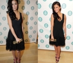 Pakai Black Dress di 4th Annual Shorty Awards, Agnes Seksi Banget!