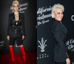 Penampilan Kece Agnes Pakai Boots Merah, Bikin Pangling Banget