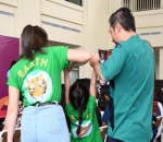 Kompak dan Ceria Temani Gempi di Tengah Acara