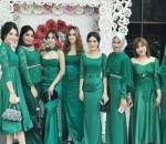Warna Hijau juga Cocok untuk Bridesmaid