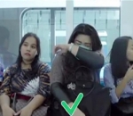 Tidak Batuk, Bersin atau Bersendawa Tanpa Masker