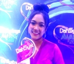 Marion Jola Borong Paling Banyak Piala di Dahsyatnya Awards 2019