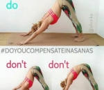 Gerakan Yoga Downward Facing Dog Pose