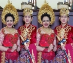 Pernah Kompak Pakai Baju Pernikahan Adat Bali