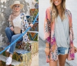 Outer Floral yang Cerah saat ke Pantai