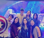 Pose Bareng Sahabat Usai Nonton Ala Syifa Hadju-Rizky Nazar Cs