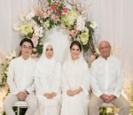 Irish Bella Bahagia Didampingi Keluarga Lengkap Saat Pengajian