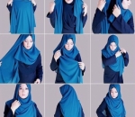 Tutorial Pashmina yang Mudah