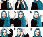 Gaya Pashmina Tumpuk